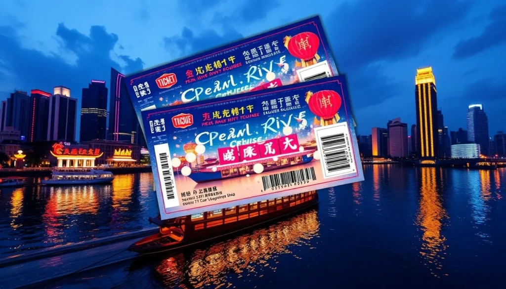 Pearl River Night Cruise Guangzhou tickets image