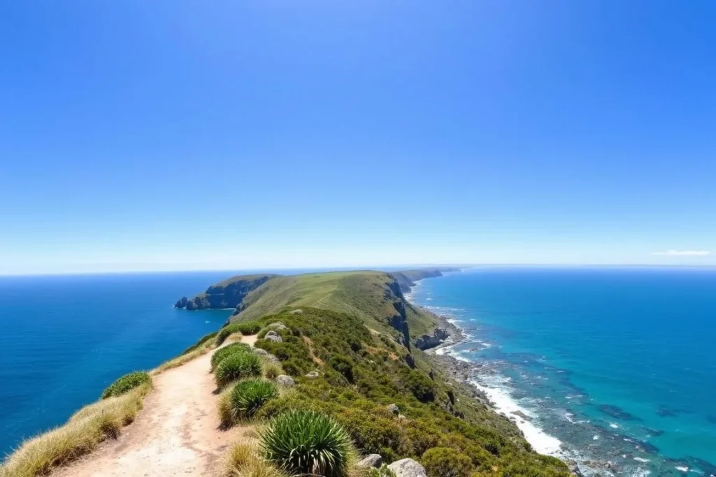 Port Macquarie Coastal Walk with ocean views and walking path