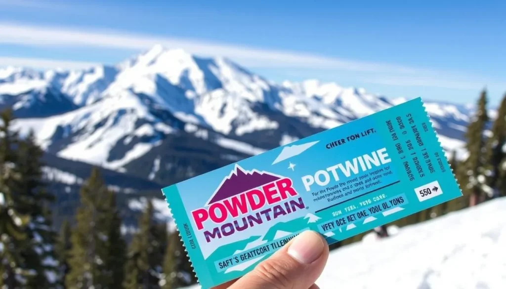 Powder Mountain lift tickets
