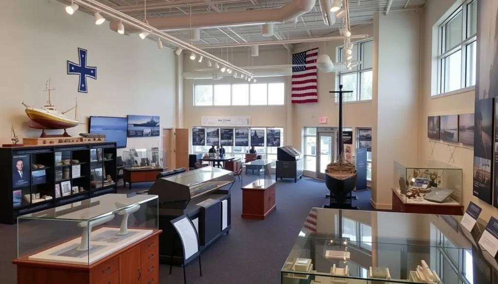 Puget Sound Navy Museum in Bremerton, Washington, showcasing naval history and exhibits