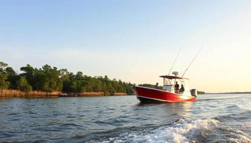 Rent a boat in New Bern, NC, and explore the Neuse and Trent Rivers