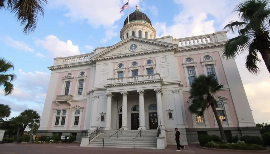 Restored 1902 Florida Historic Capitol building with interactive exhibits