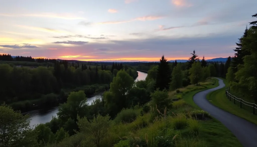 Sammamish River Trail Scene