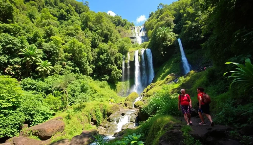Sari Sari Falls Dominica hike image