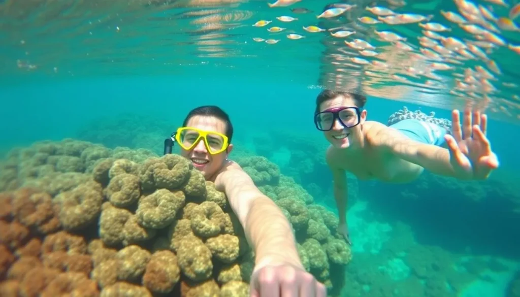 Snorkeling in Cabbage Tree Bay Manly