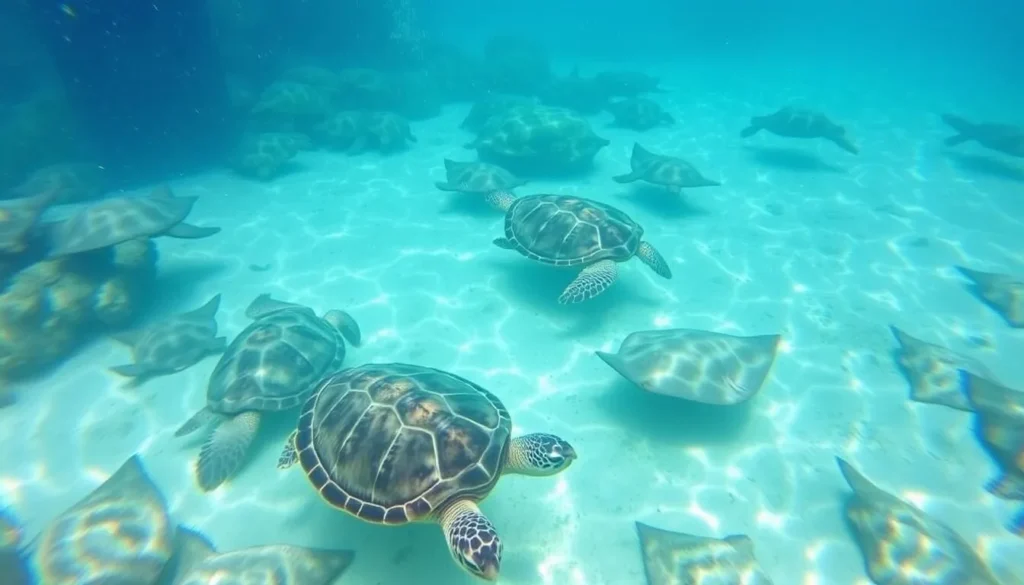 Snorkeling tour in Vieques with sea turtles and rays