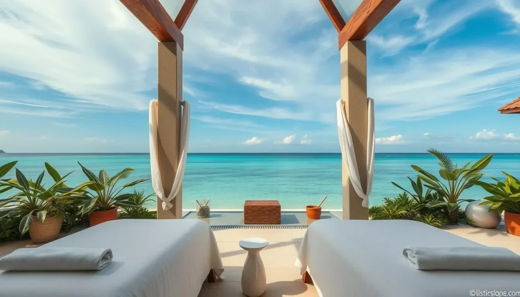 Spa treatments on a serene beachfront in Boracay