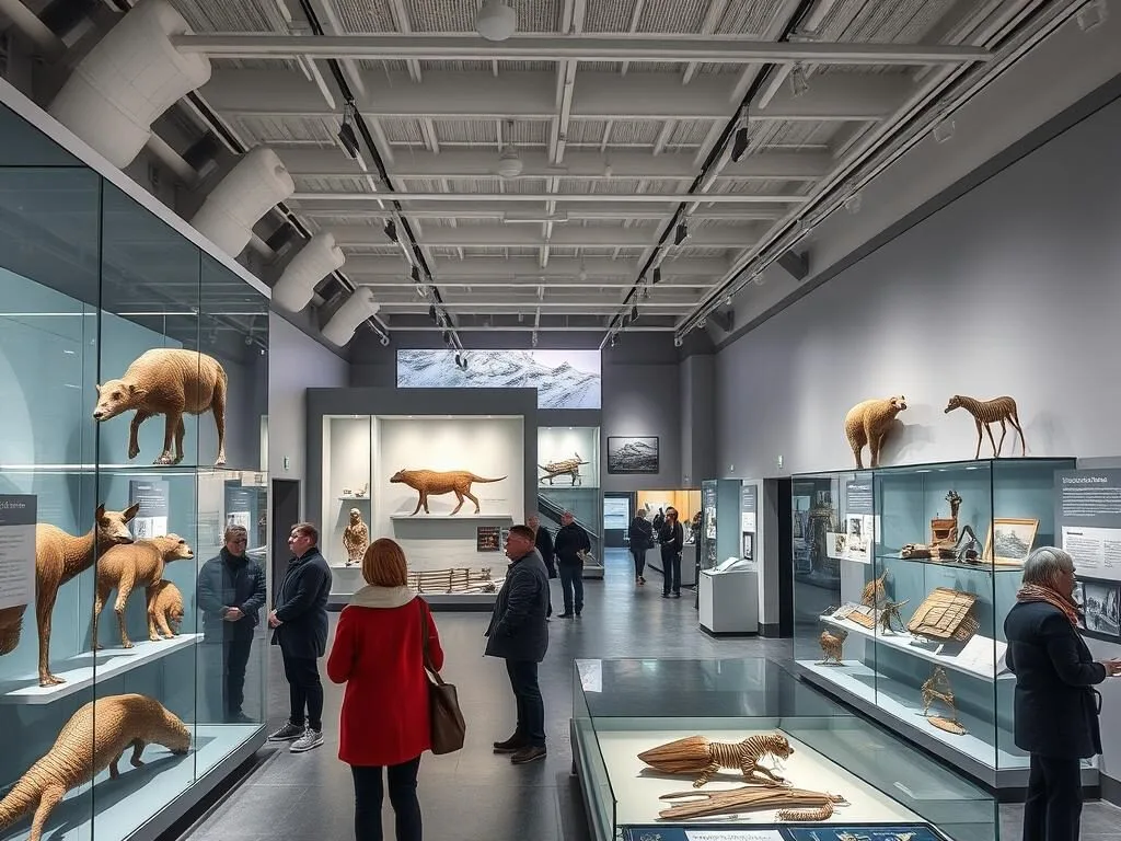 Svalbard Museum exhibits in Longyearbyen, educational Svalbard and Jan Mayen things to do Svalbard Museum exhibits in Longyearbyen, educational Svalbard and Jan Mayen things to do