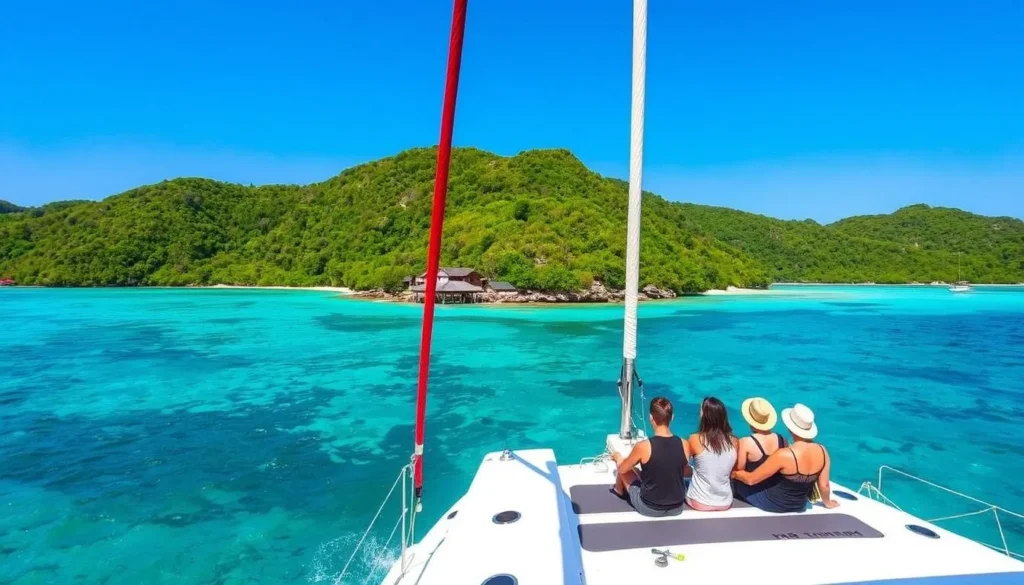 Taboga Island catamaran tour image
