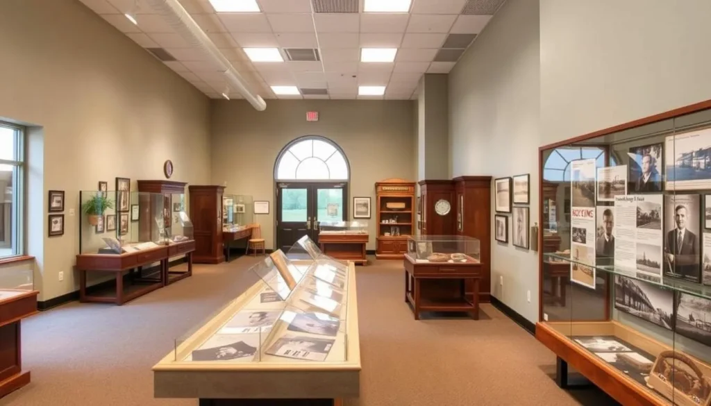 The History Center in Tompkins County exhibit hall