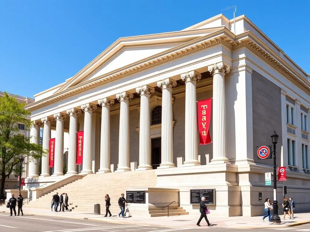 The National Portrait Gallery near Thai restaurants in Mount Vernon Triangle, Washington DC