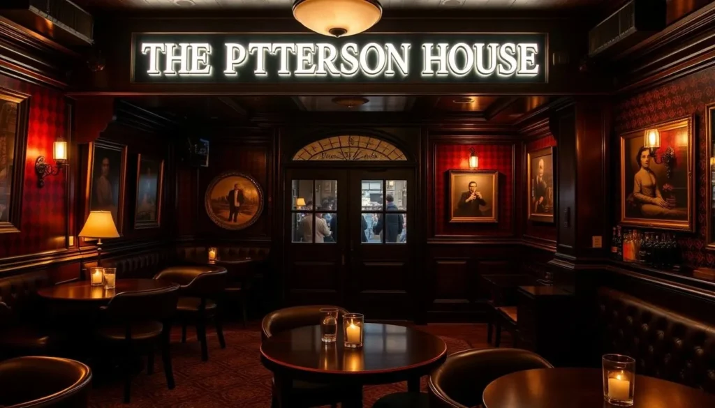 The Patterson House speakeasy-style cocktail lounge The Patterson House speakeasy-style cocktail lounge