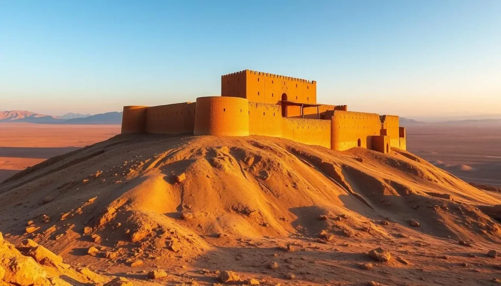 The ancient Ayaz-Kala fortress ruins in Karakalpakstan, visiting these remote desert castles is one of the best things to do in Uzbekistan for adventure seekers The ancient Ayaz-Kala fortress ruins in Karakalpakstan, visiting these remote desert castles is one of the best things to do in Uzbekistan for adventure seekers