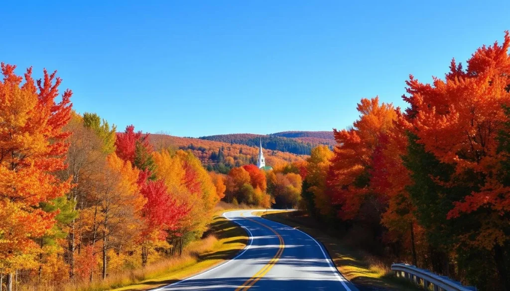 The colorful fall foliage in New England, one of the best things to do in the United States The colorful fall foliage in New England, one of the best things to do in the United States