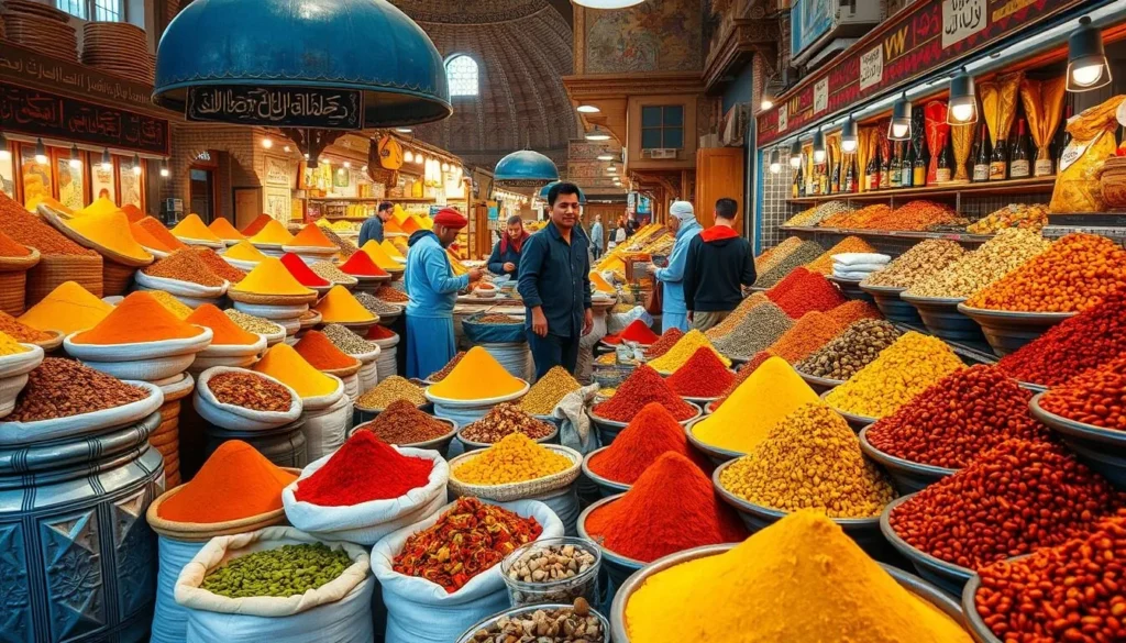 The colorful spice section of Chorsu Bazaar in Tashkent, visiting local markets is one of the best things to do in Uzbekistan The colorful spice section of Chorsu Bazaar in Tashkent, visiting local markets is one of the best things to do in Uzbekistan
