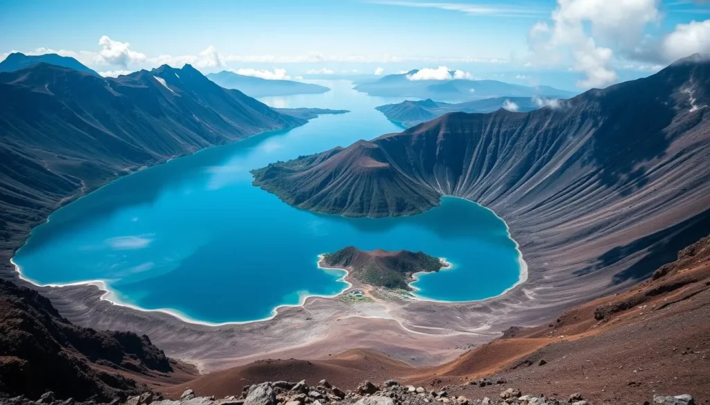 The sacred Mount Paektu with Heaven Lake, must-see North Korea things to do