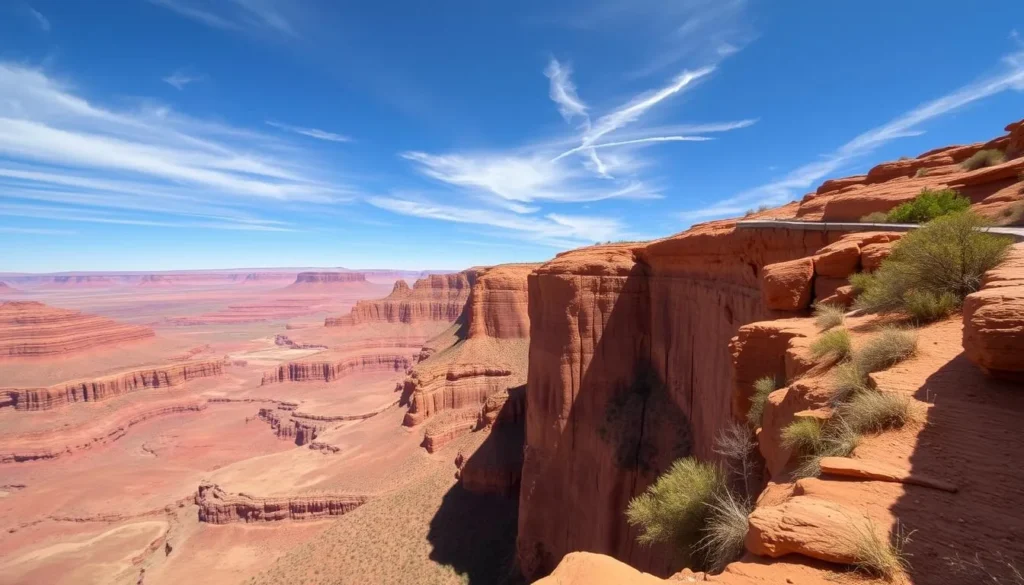 The spectacular rim of Kings Canyon with its sheer sandstone walls and desert landscape, Best Things to Do in Yulara, Northern Territory The spectacular rim of Kings Canyon with its sheer sandstone walls and desert landscape, Best Things to Do in Yulara, Northern Territory