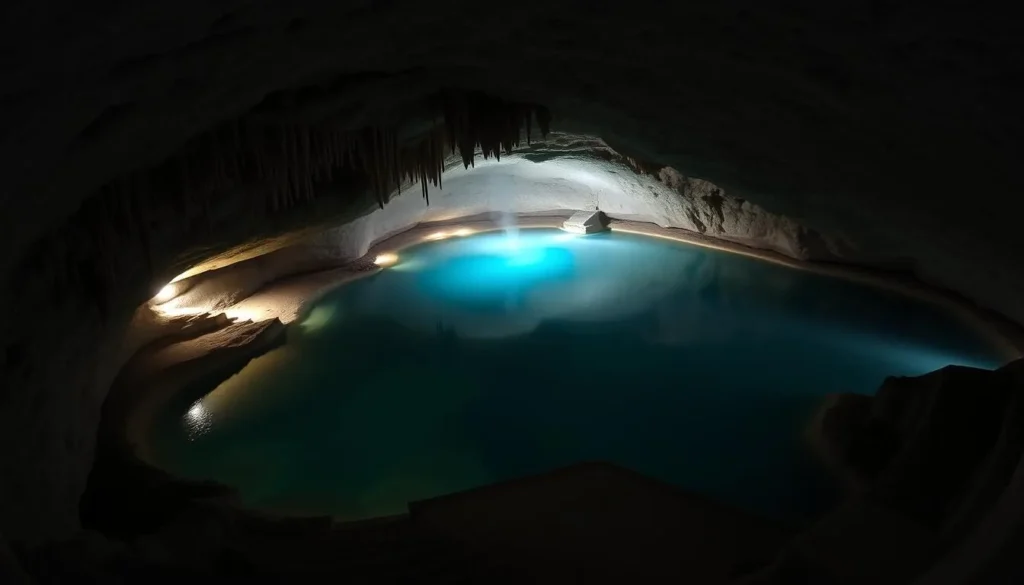 The underground thermal lake of Kow Ata, one of the best things to do in Turkmenistan The underground thermal lake of Kow Ata, one of the best things to do in Turkmenistan