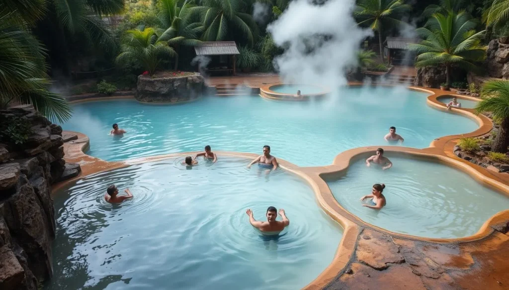 Thermal springs in Salto showing relaxing Uruguay best things to do