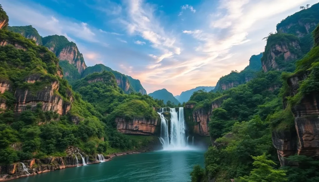 Three Gorges Waterfall Yichang image