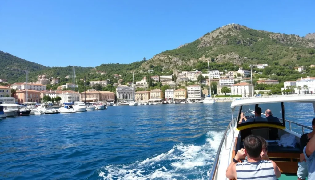 Toulon harbor boat tour image