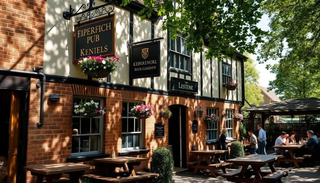 Traditional Kentish pub with beer garden serving local ales and ciders Traditional Kentish pub with beer garden serving local ales and ciders