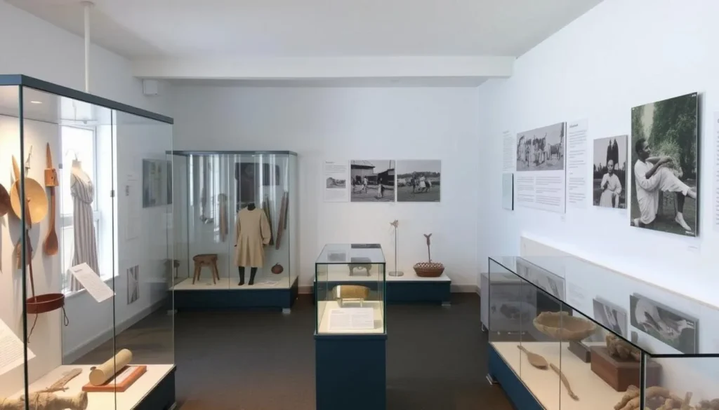 Traditional Nauruan cultural artifacts displayed in the Nauru Museum Traditional Nauruan cultural artifacts displayed in the Nauru Museum