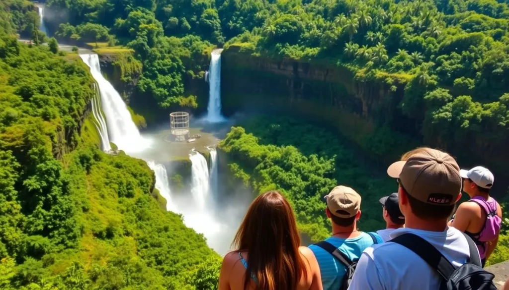 Victoria Falls Dominica tour image