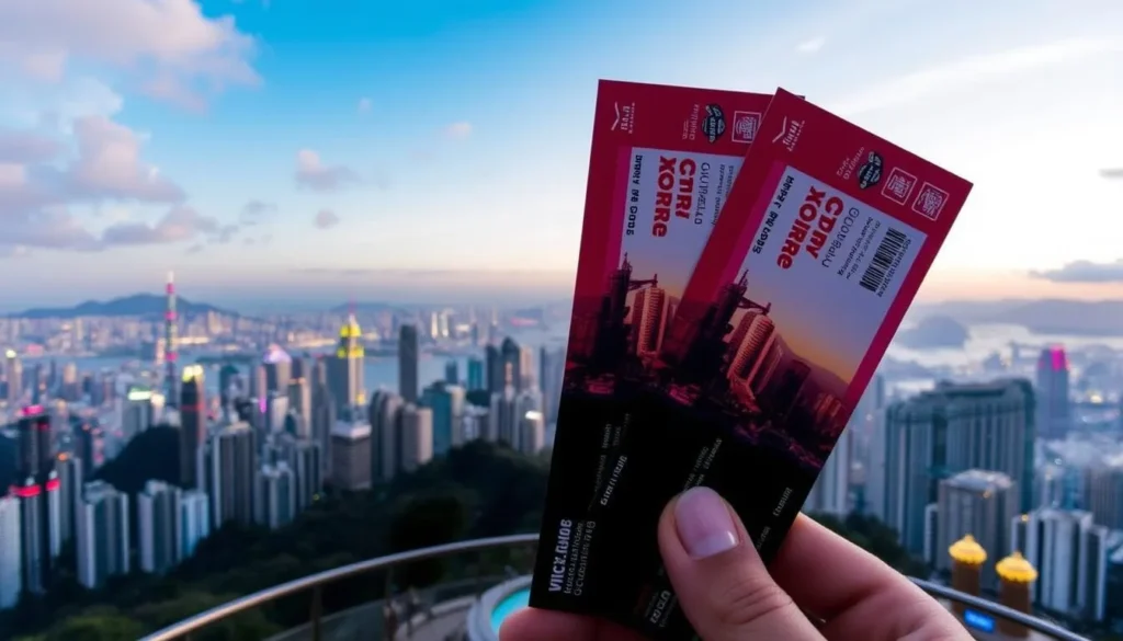 Victoria Peak Hong Kong tickets image
