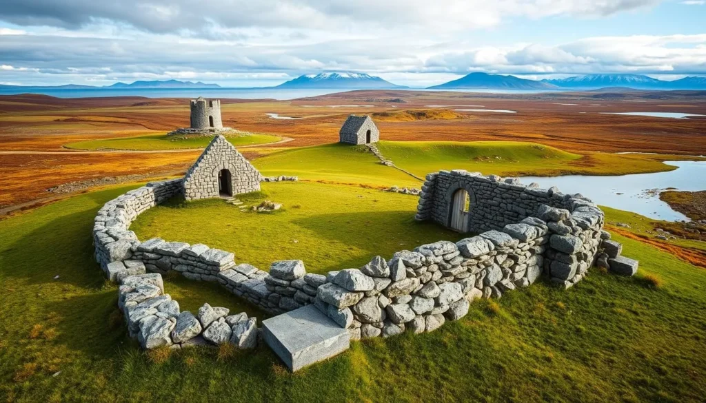 Viking ruins in Greenland Viking ruins in Greenland