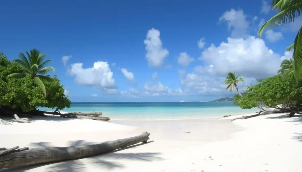 Visit Jumbie Beach, a secluded spot on St. John