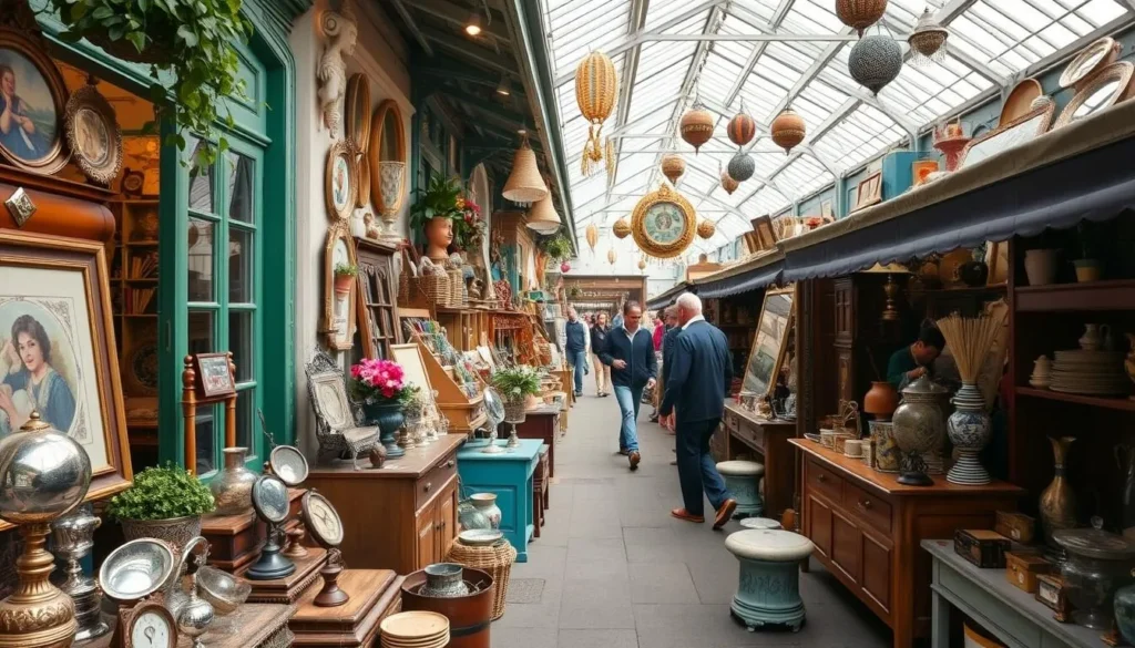 Visit London's flea markets and antique stores