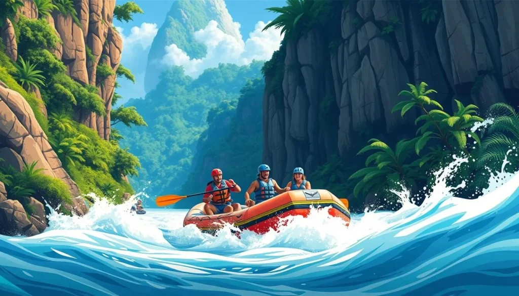 Whitewater Rafting on Rio Cangrejal image