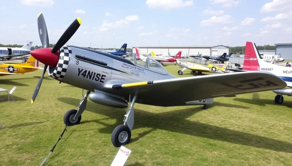 Yankee Air Museum with historic aircraft on display