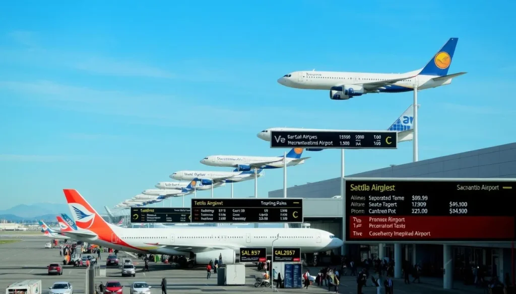 flights to Sacramento International Airport