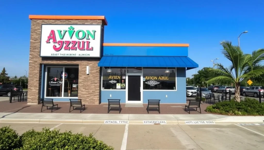searching for Avion Azul Clear Lake Iowa menu