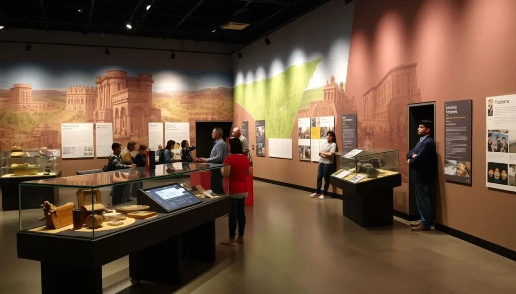 A museum showcasing the region's history and culture