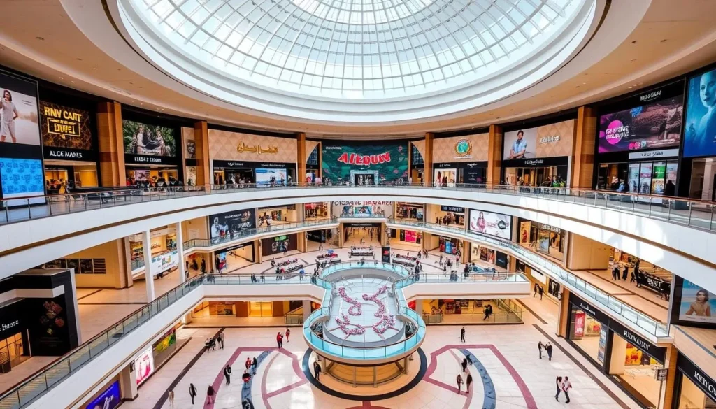 Al Kout Mall Kuwait with diverse stores and brands