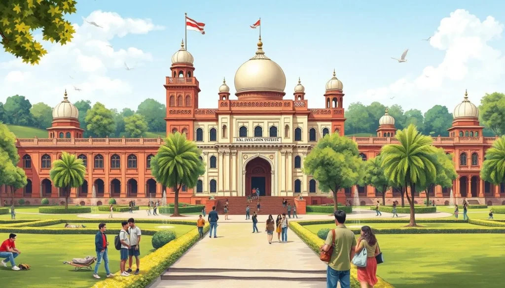 Aligarh Muslim University campus tour image