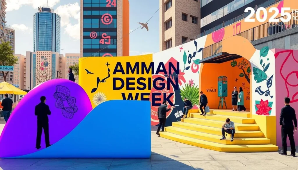 Amman Design Week 2025 image prompt