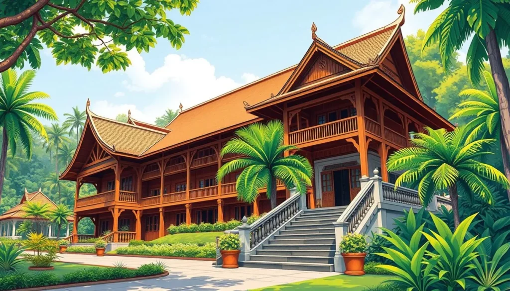 An image of Nilambur Teak Museum