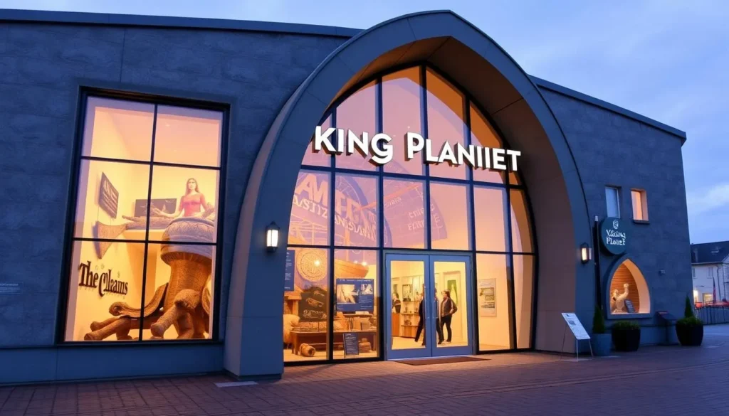 An image of The Viking Planet Haugesund museum exterior or a notable exhibit.