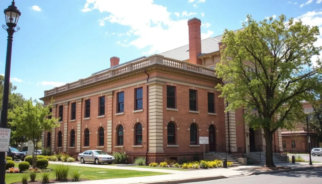 An image of the Bundy Museum's historic building, emphasizing its architectural significance. An image of the Bundy Museum's historic building, emphasizing its architectural significance.