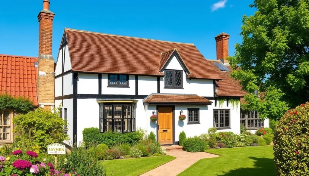 An image of the Jane Austen House Museum, a charming 17th-century cottage in Chawton, Hampshire.