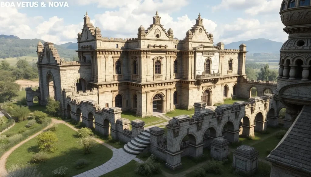 An image of the medieval ruins at Aboa Vetus & Ars Nova