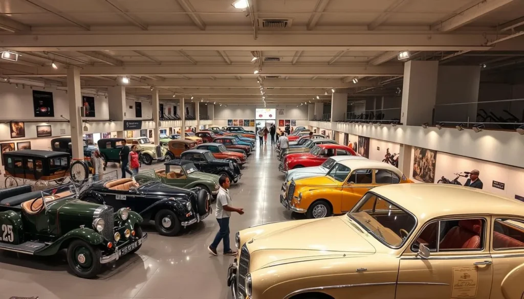 Auto World Vintage Car Museum in Ahmedabad showing classic cars, motorcycles, and royal carriages Auto World Vintage Car Museum in Ahmedabad showing classic cars, motorcycles, and royal carriages