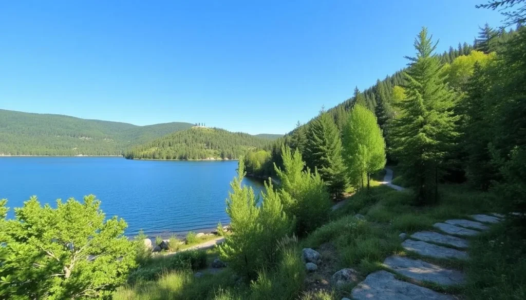 Beaver Lake Trail scenery