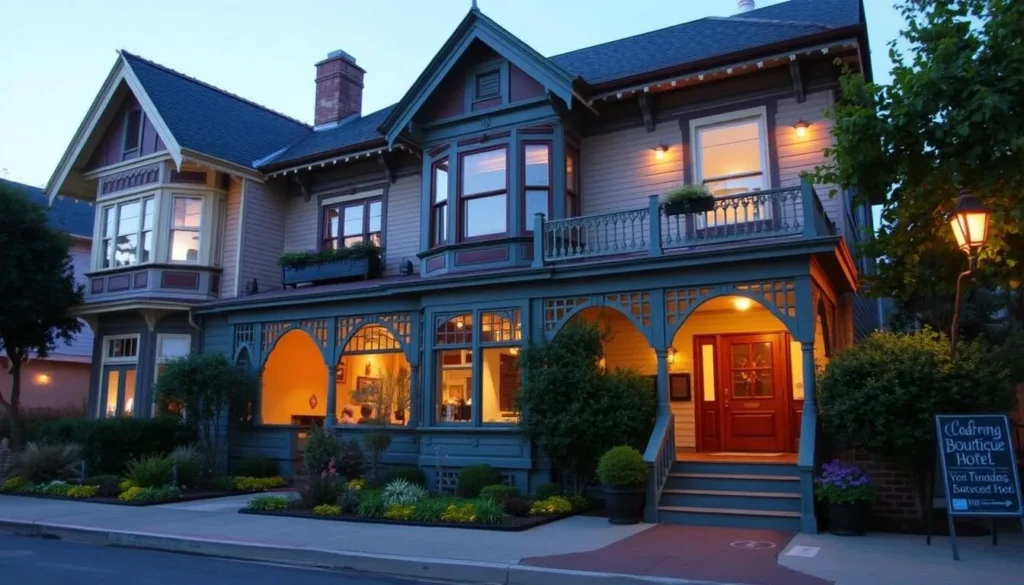 Boutique hotel in the Rockridge neighborhood near Lake Temescal Oakland
