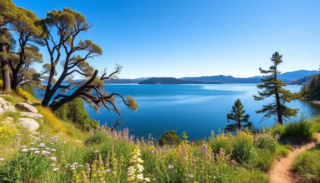Clear Lake State Park near Blue Lake Mendocino County California
