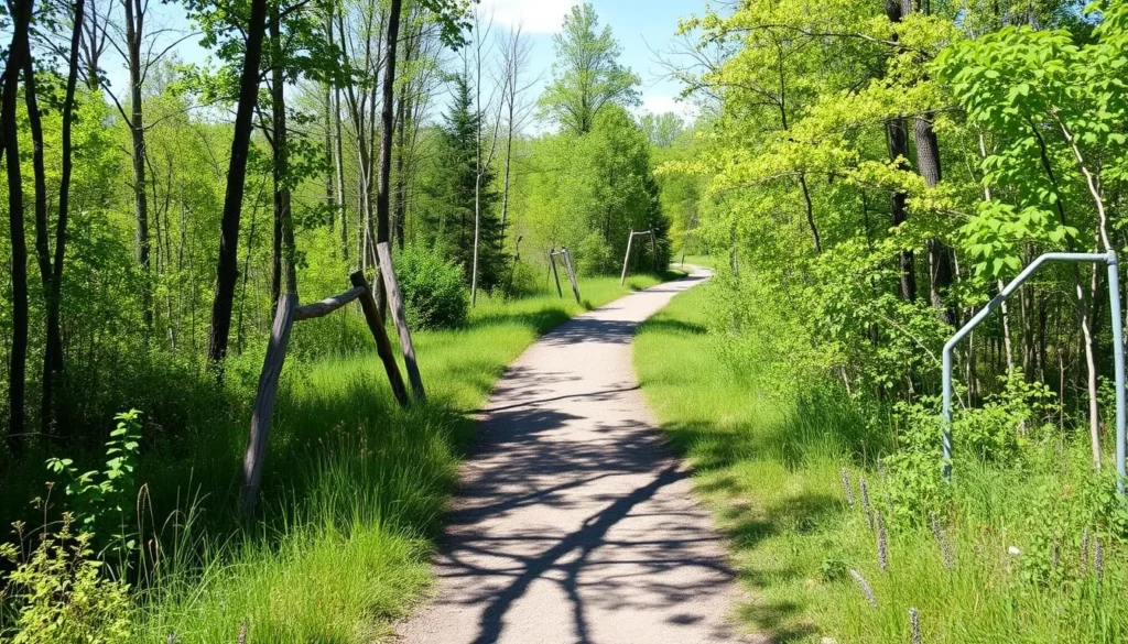 Conesus Inlet Wildlife Management Area with a nature trail and diverse wildlife